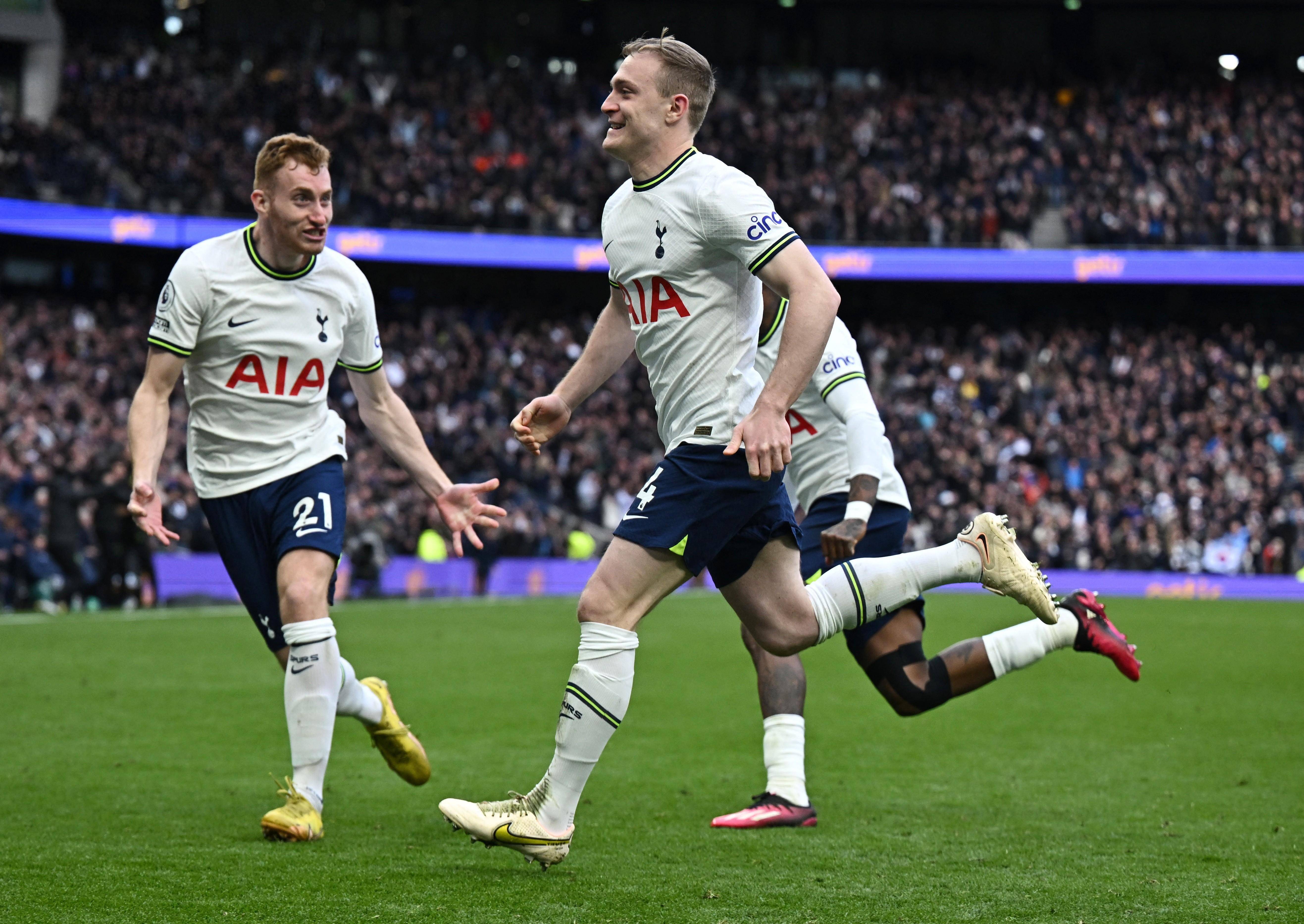 热刺2-0完胜水晶宫，保持联赛不败