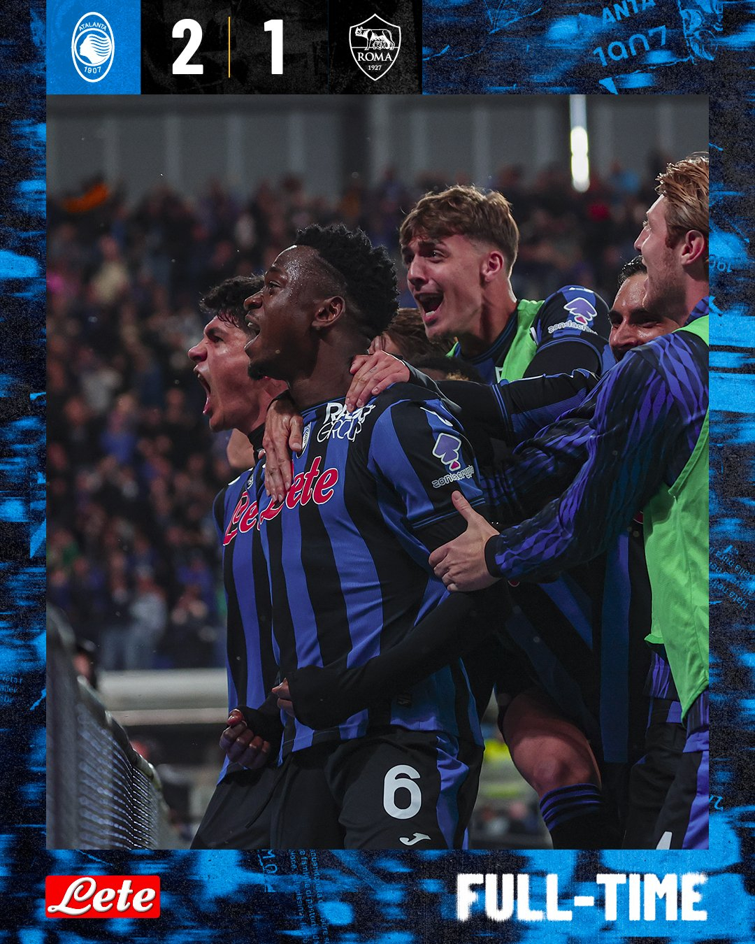 包含罗马客场战胜亚特兰大，稳固欧联杯资格的词条